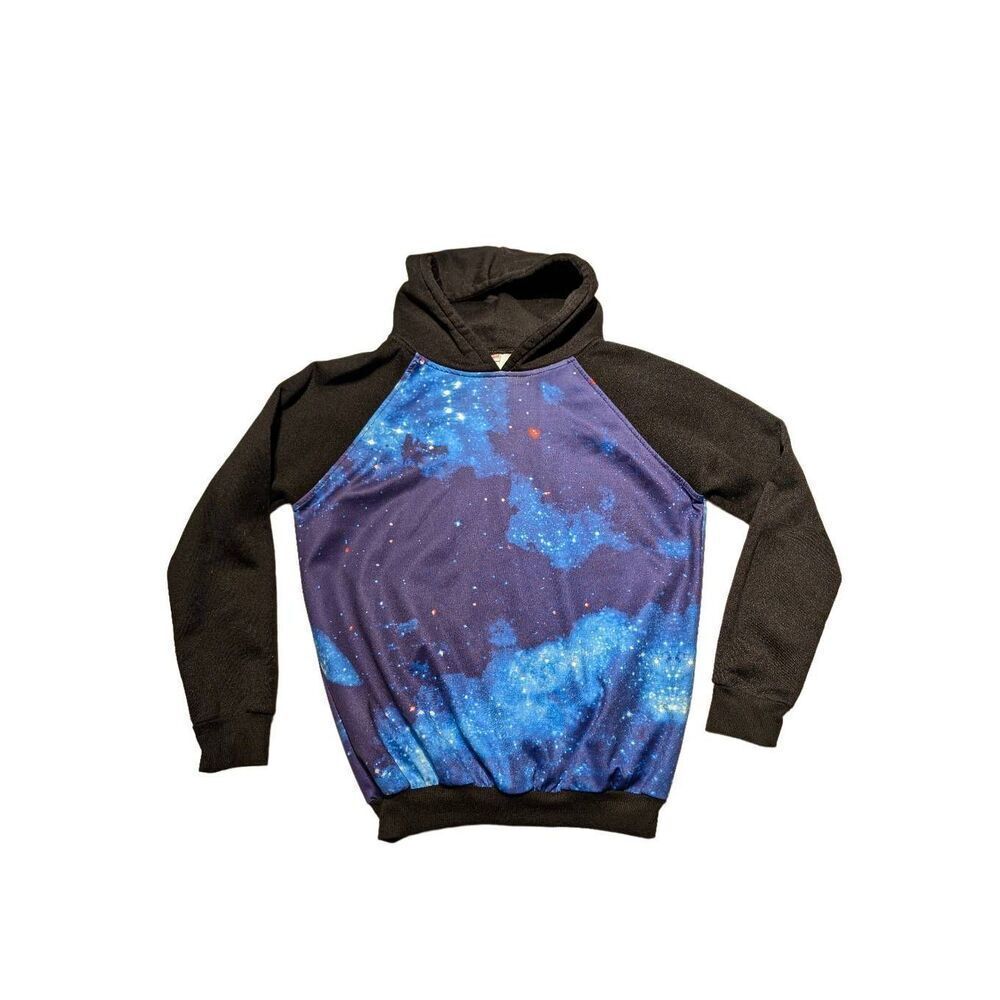 Classic fashion starry night pullover hoodie medium*